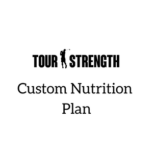 Custom Nutrition Plan - TourStrength